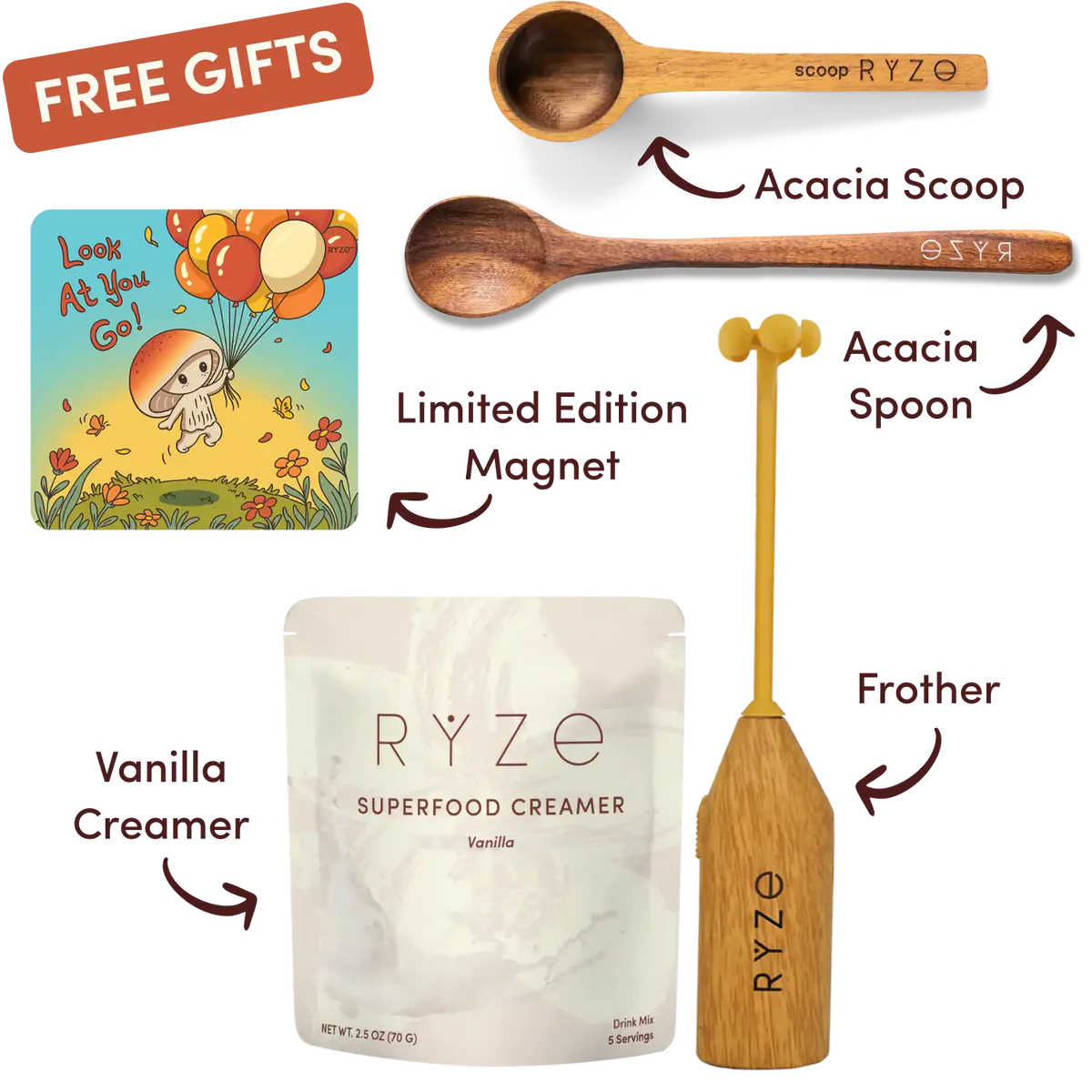 Mushroom Coffee Dark Roast Starter Kit (60 servings) - Simple Routine Moment