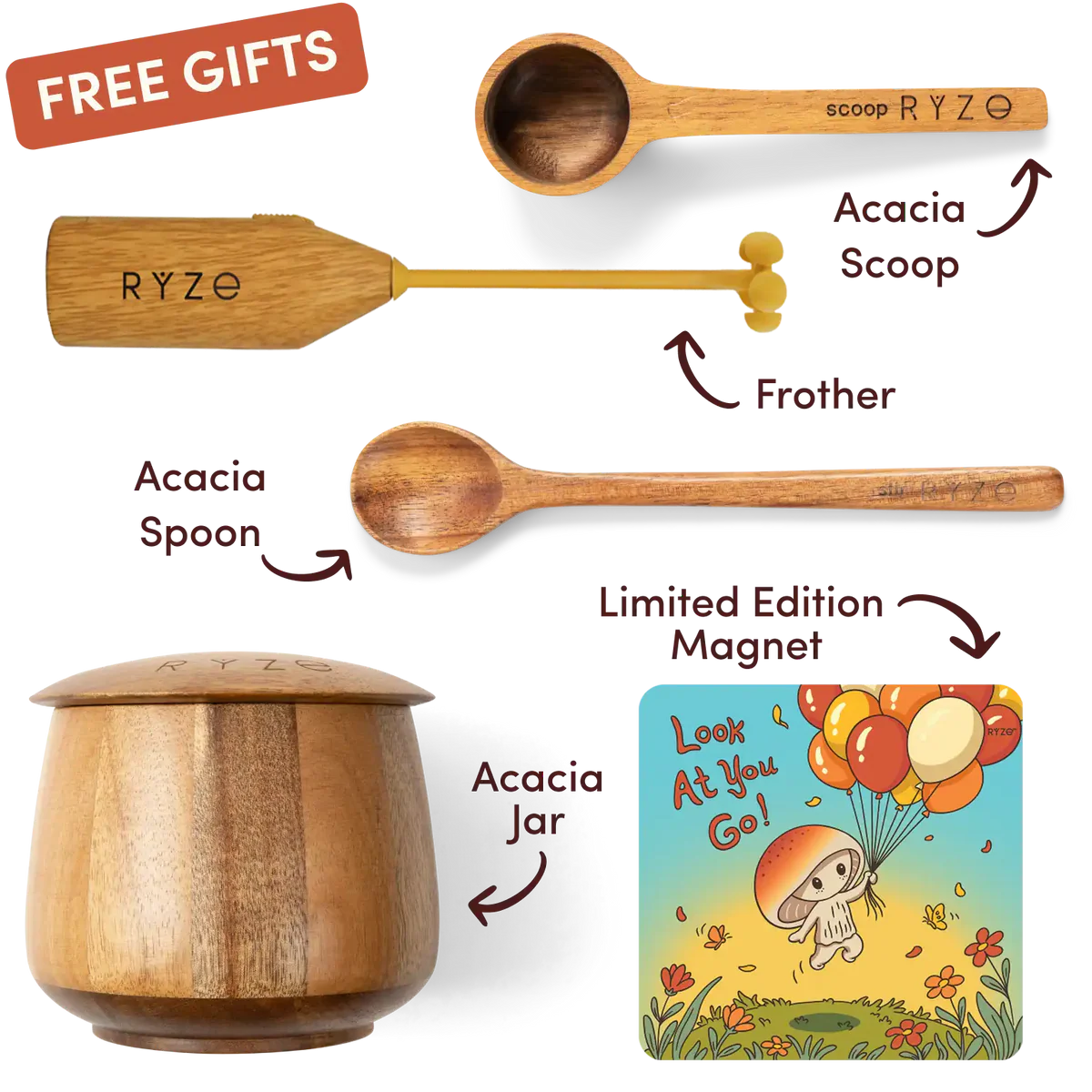 RYZE Ritual Set Dark Roast - Home Ready Use